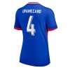 Frankreich Dayot Upamecano #4 Heimtrikot EM 2024 Kurzarm